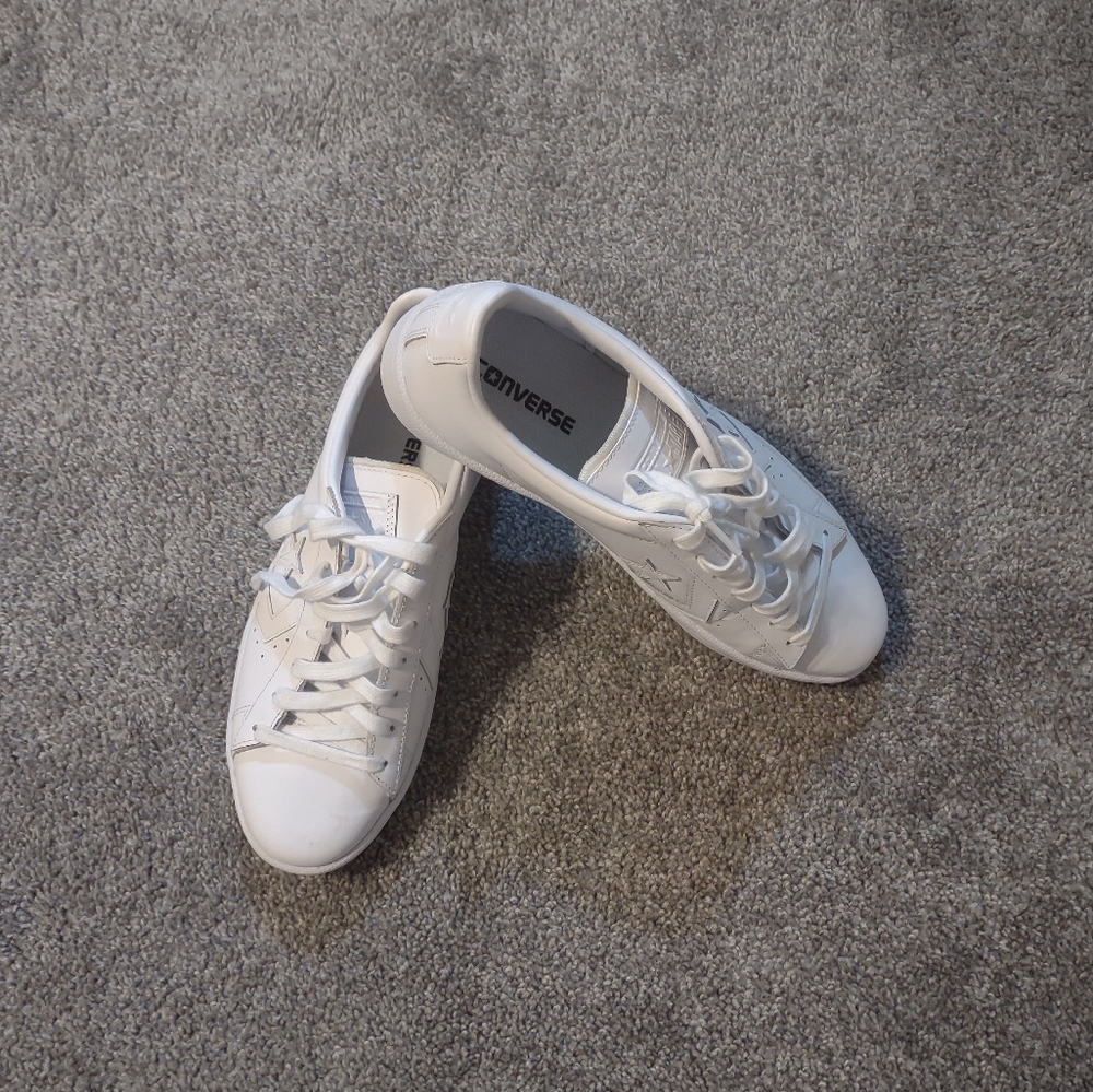White sneakers